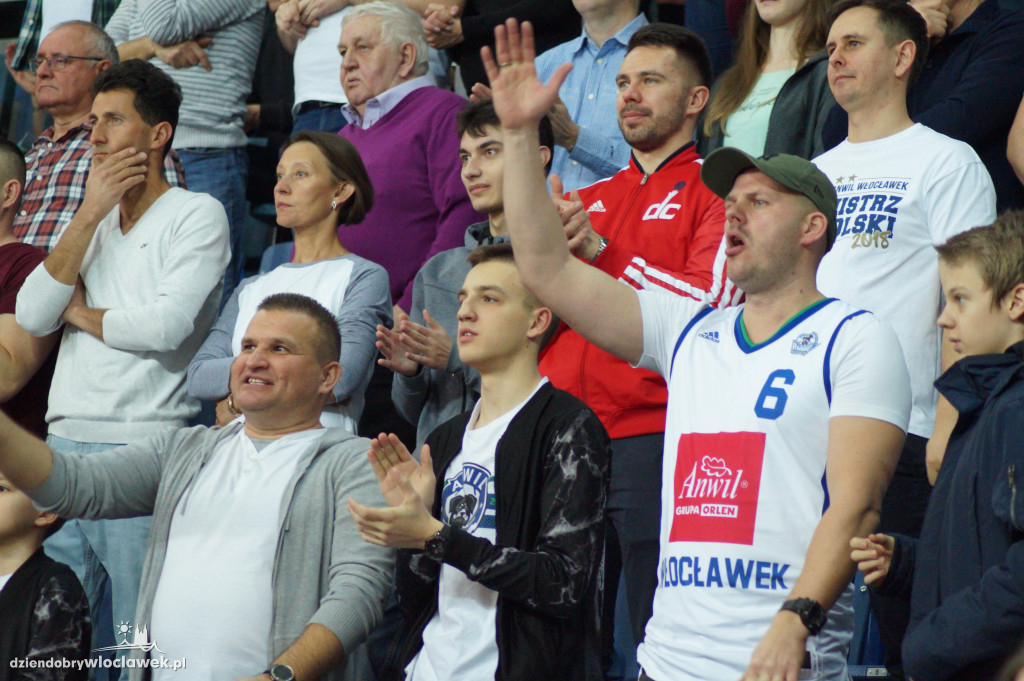 Kibice na meczu Anwil vs Trelf Sopot