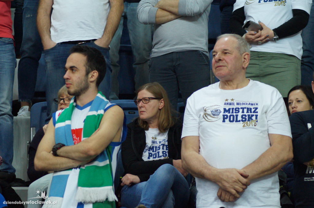 Kibice na meczu Anwil vs Trelf Sopot