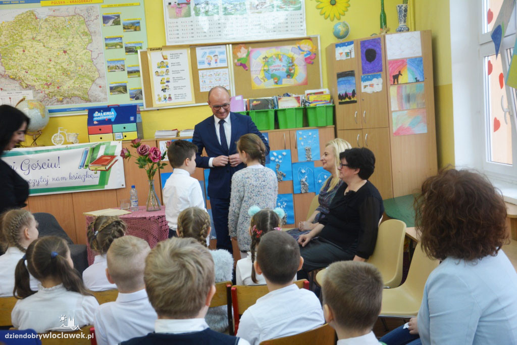 Prezydent Wojtkowski czytał dzieciom
