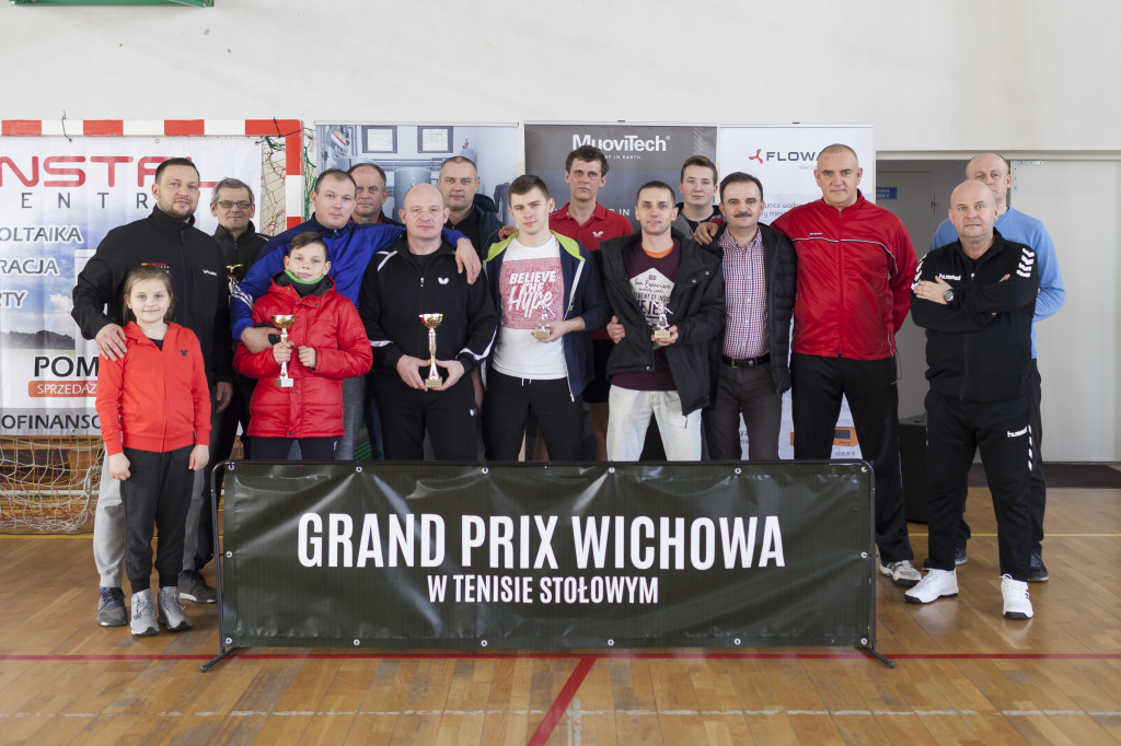 Turniej tenisa stołowego w Wichowie