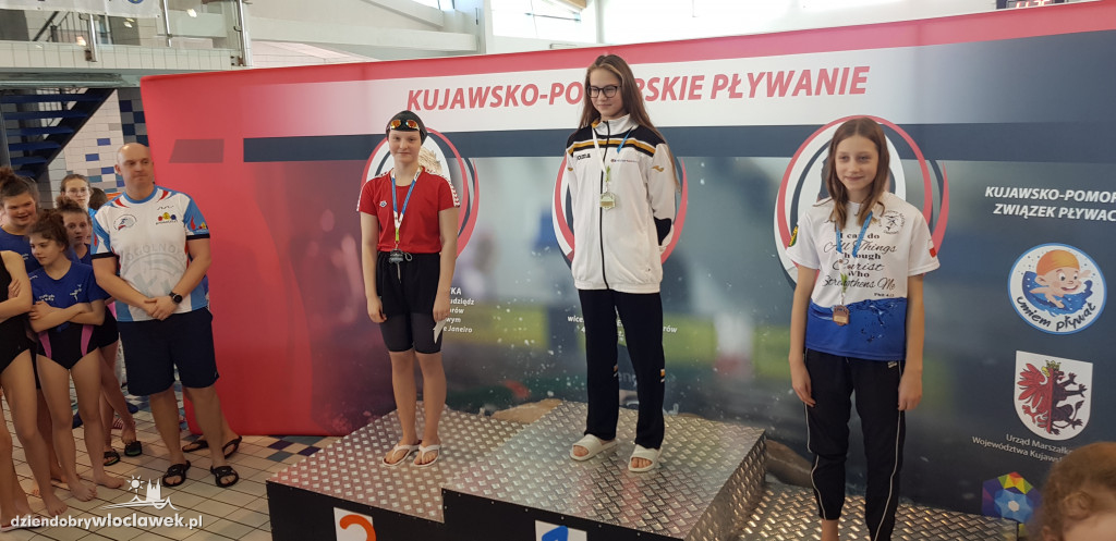 Włocławscy pływacy z medalami