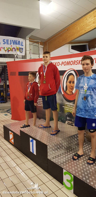 Włocławscy pływacy z medalami
