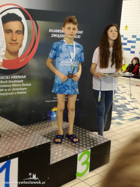 Włocławscy pływacy z medalami