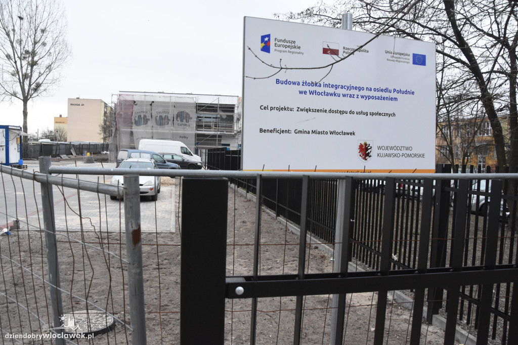 Budowa nowego żłobka na ukończeniu