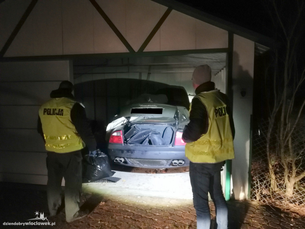 Policjanci odnaleźli maserati!