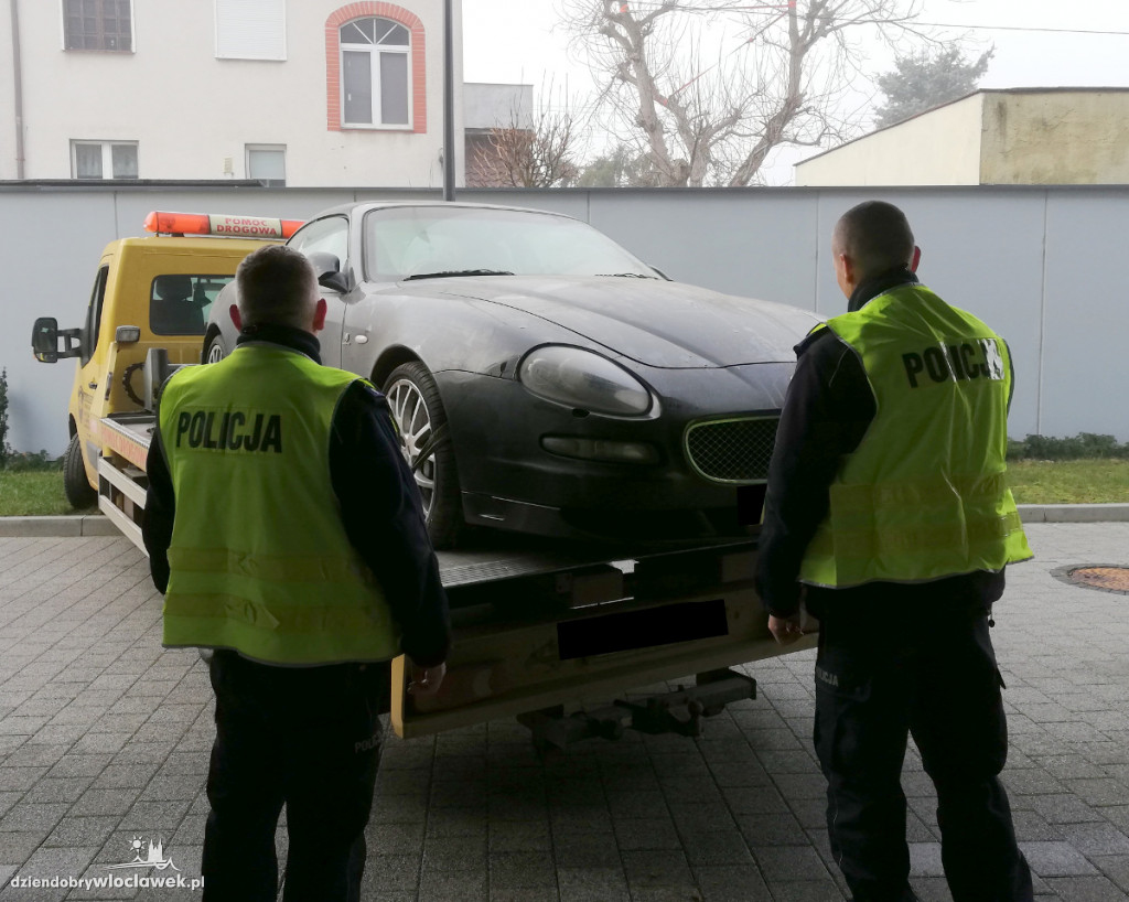 Policjanci odnaleźli maserati!