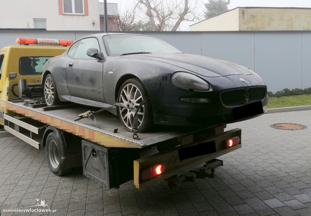 Policjanci odnaleźli maserati!