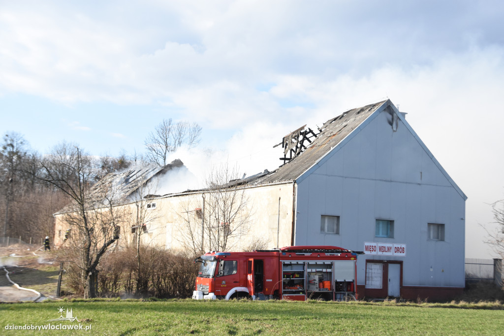 Masarnia kompletnie spłonęła