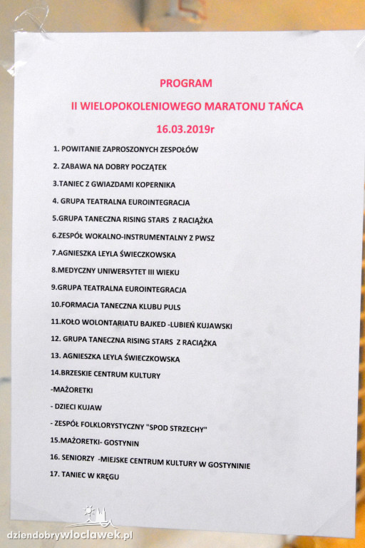 II Wielopokoleniowy Maraton Tańca