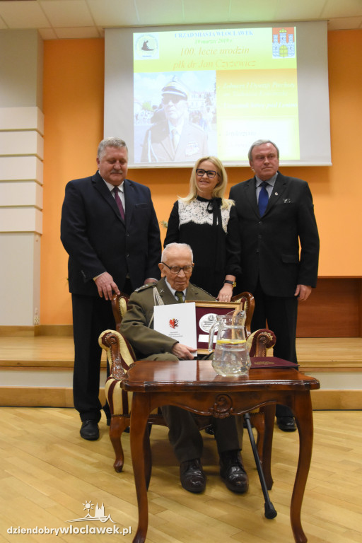 Płk Jan Czyżewicz skończył 100 lat