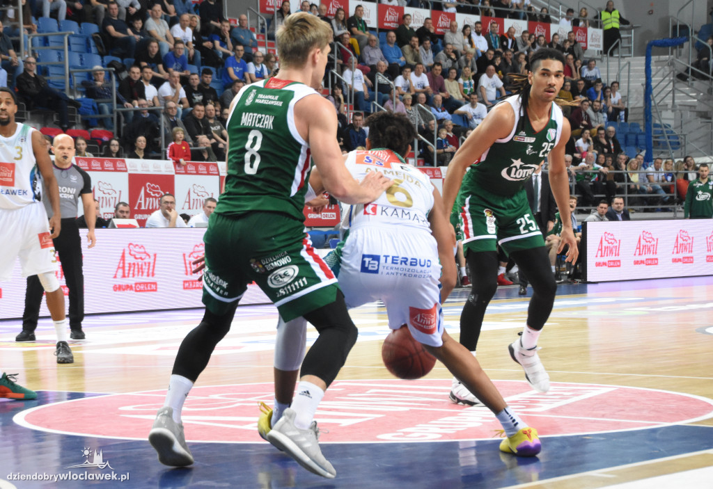 Anwil wygrywa z Legią Warszawa