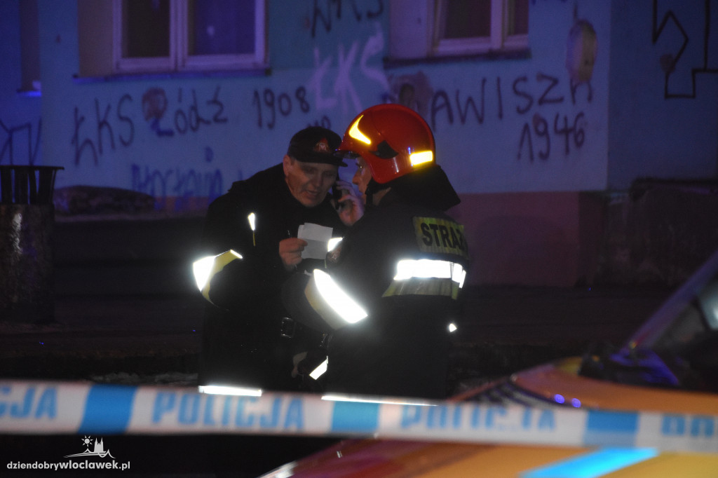 Pożar w bloku. Nie żyje 1 osoba