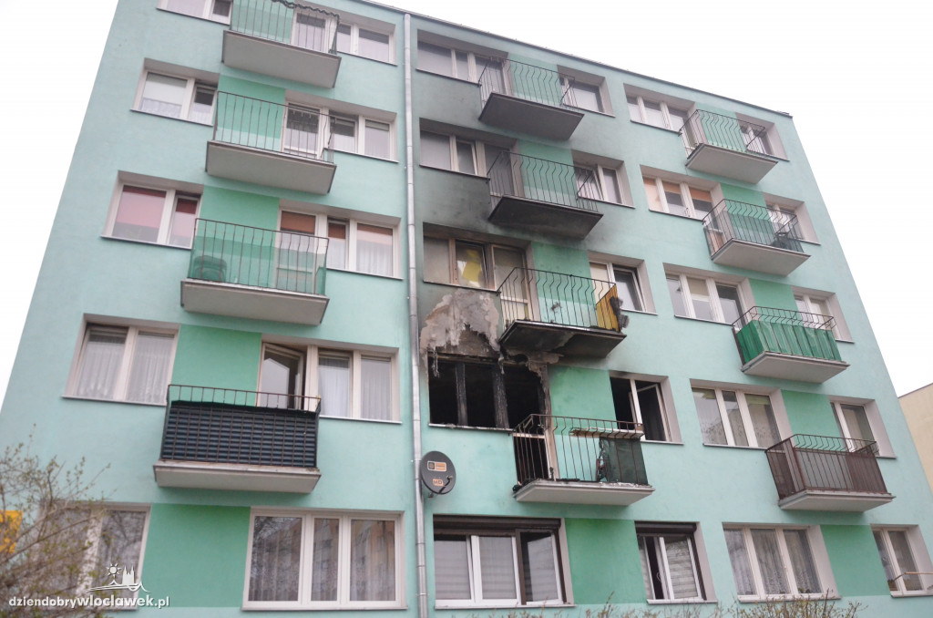 Dziewińska 32a po pożarze