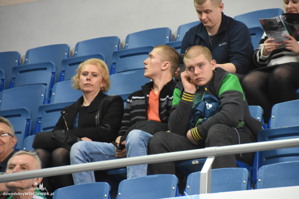 Kibice na meczu Anwil vs MKS w Hali Mistrzów