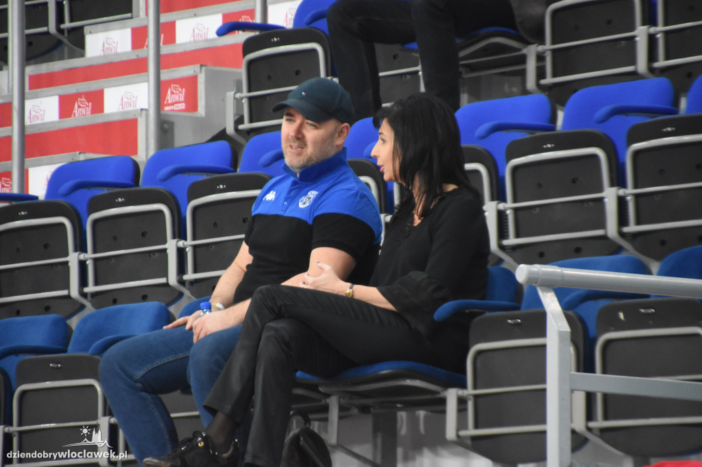 Kibice na meczu Anwil vs MKS w Hali Mistrzów