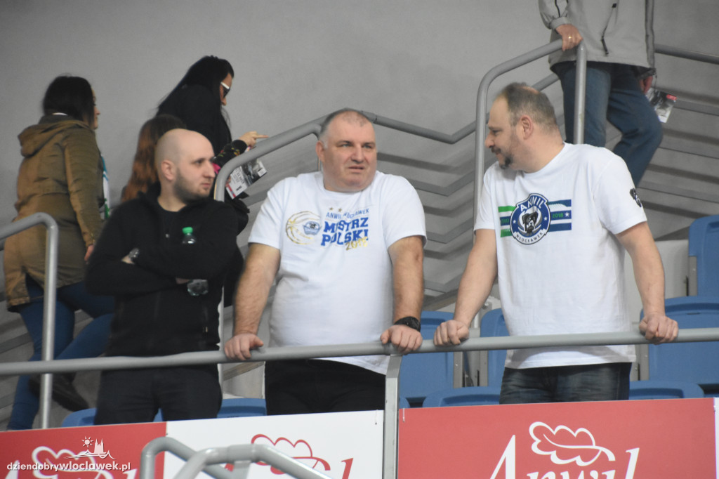Kibice na meczu Anwil vs MKS w Hali Mistrzów