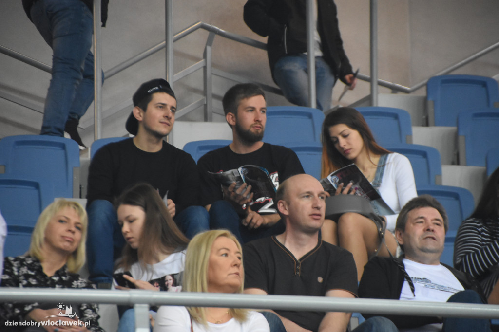 Kibice na meczu Anwil vs MKS w Hali Mistrzów