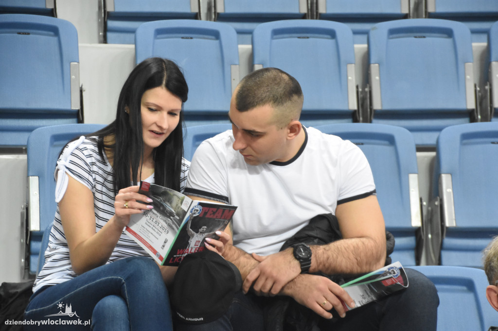 Kibice na meczu Anwil vs MKS w Hali Mistrzów