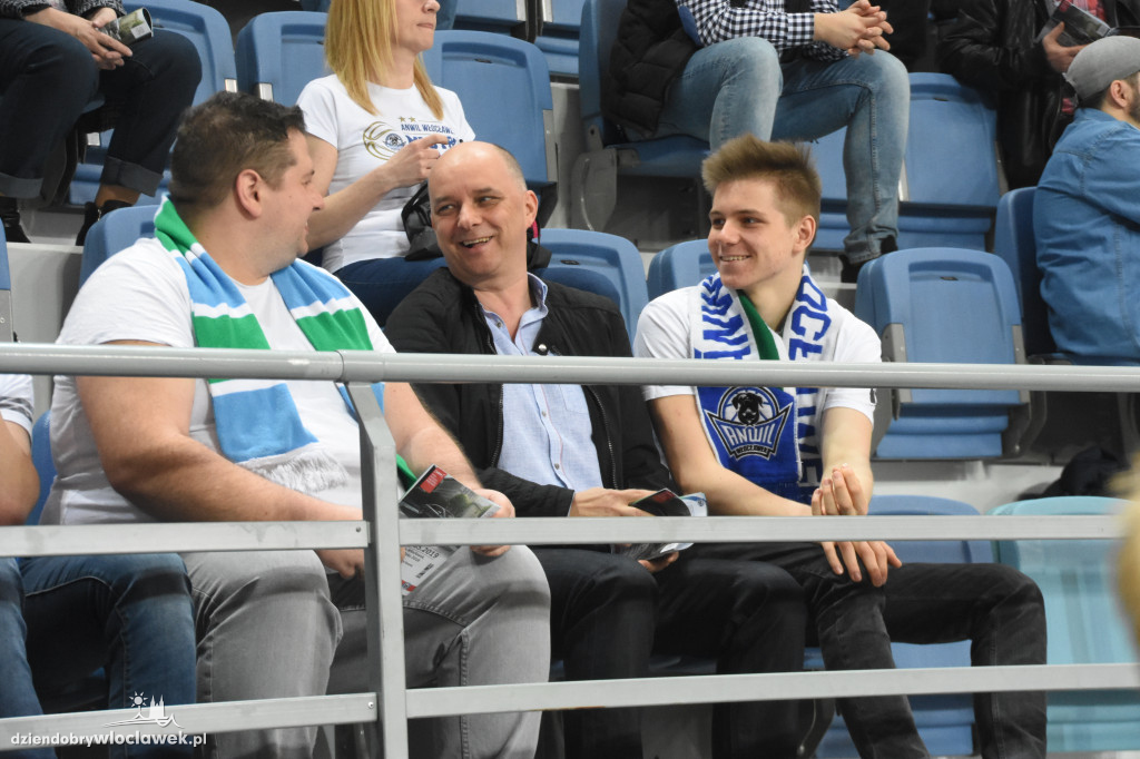 Kibice na meczu Anwil vs MKS w Hali Mistrzów