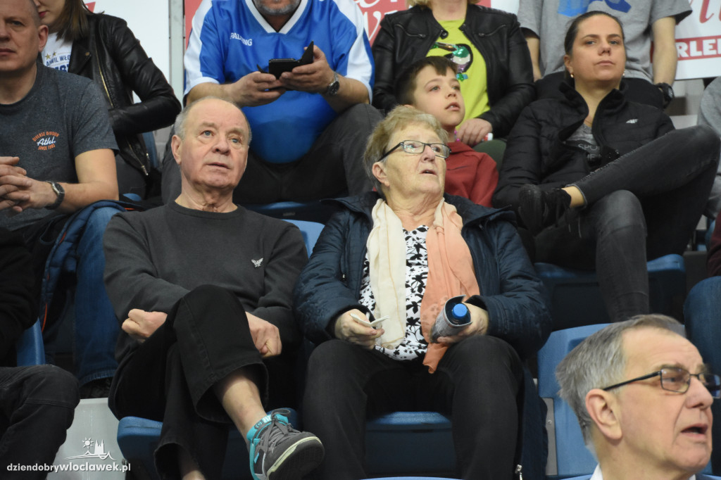 Kibice na meczu Anwil vs MKS w Hali Mistrzów