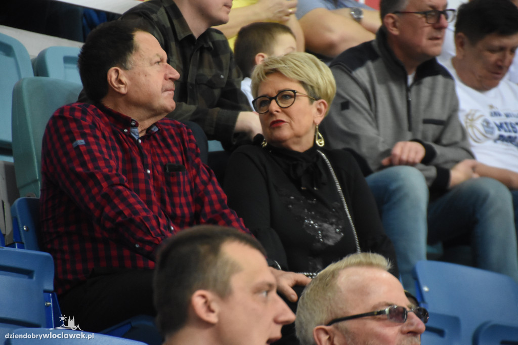 Kibice na meczu Anwil vs MKS w Hali Mistrzów