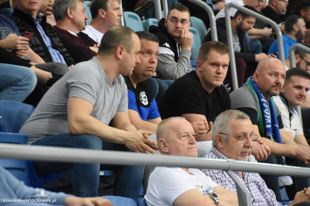 Kibice na meczu Anwil vs MKS w Hali Mistrzów