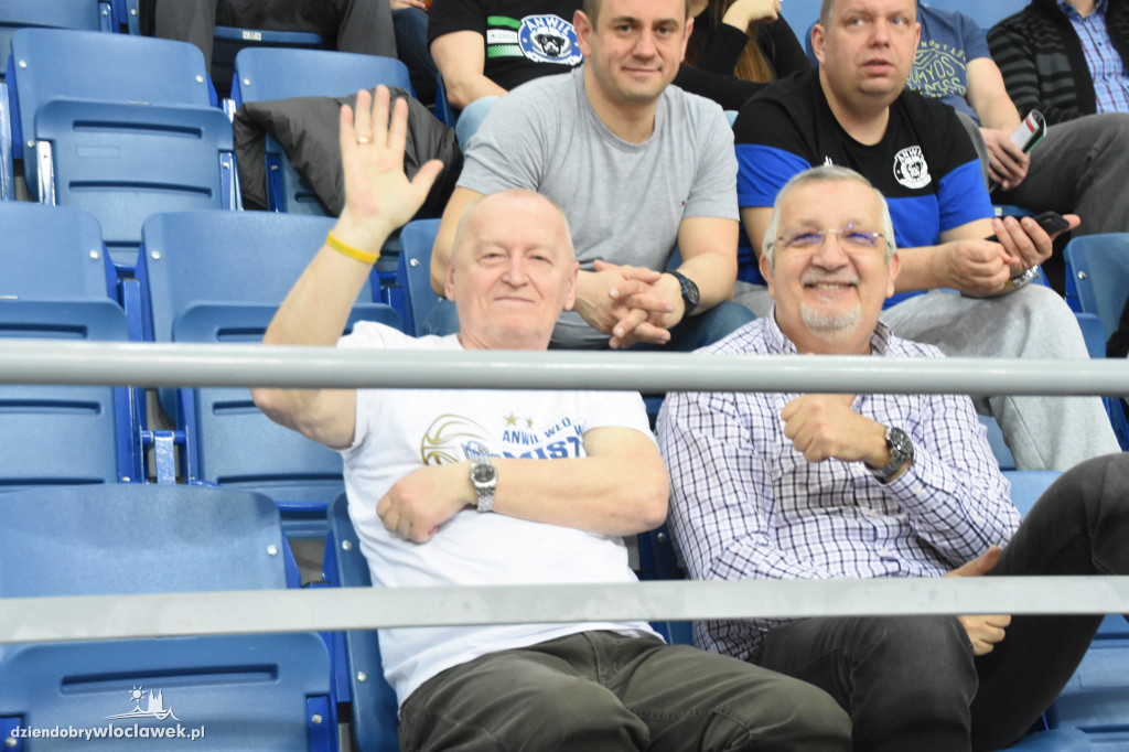 Kibice na meczu Anwil vs MKS w Hali Mistrzów