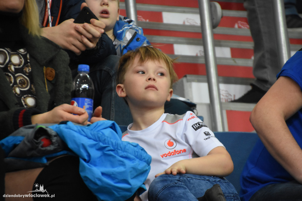 Kibice na meczu Anwil vs MKS w Hali Mistrzów