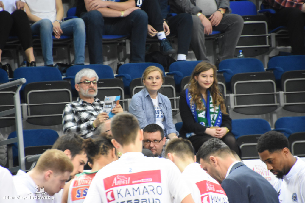 Kibice na meczu Anwil vs MKS w Hali Mistrzów