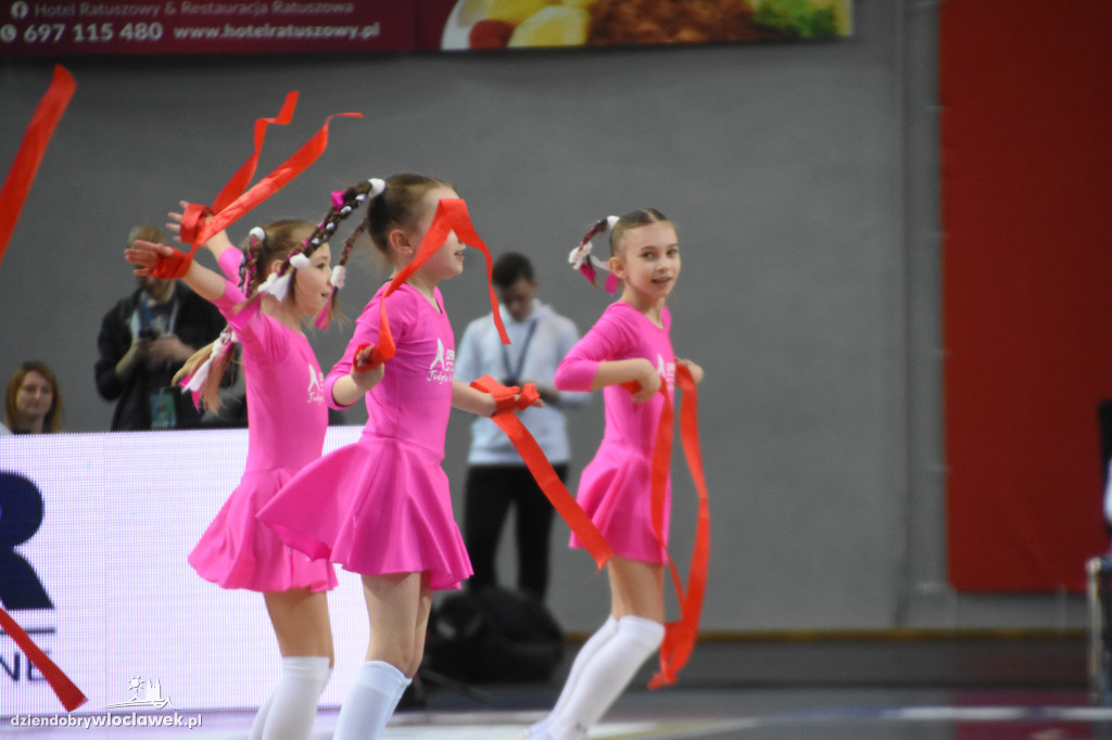 Cheerleaderki na meczu Anwilu