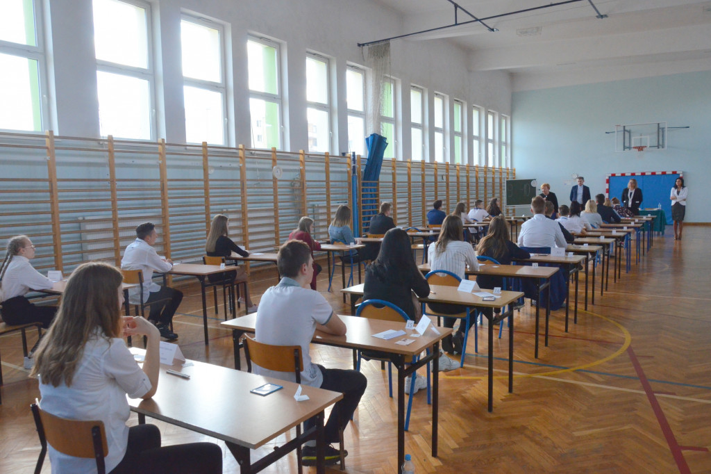 Egzamin gimnazjalny w SP1 i SP23