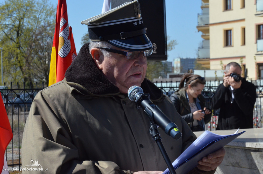 Uroczystość przy Pomniku Sapera