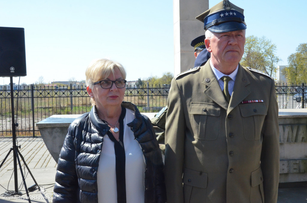 Uroczystość przy Pomniku Sapera