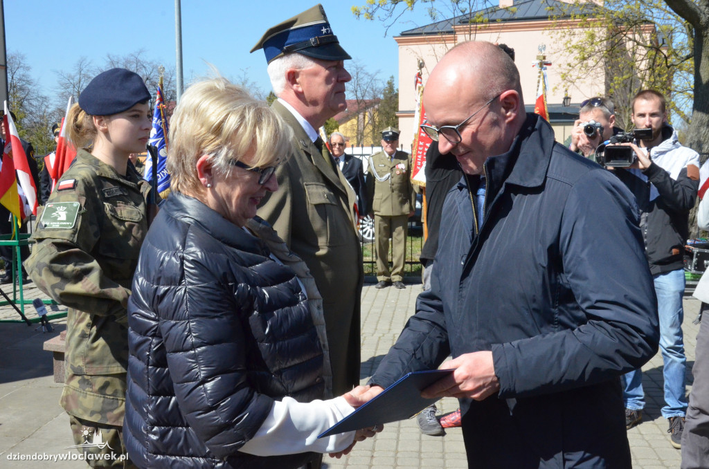 Uroczystość przy Pomniku Sapera
