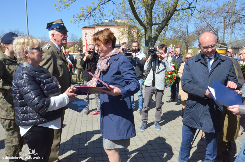 Uroczystość przy Pomniku Sapera
