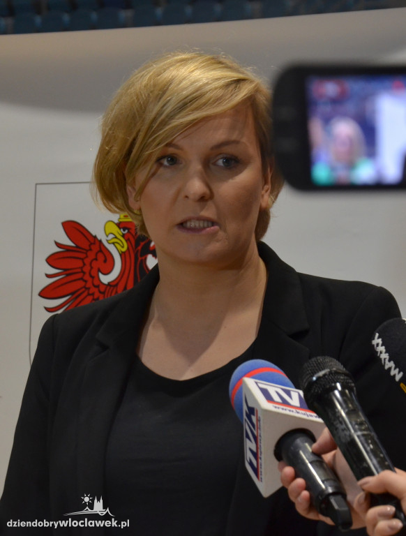 Otylia Jędrzejczak w Hali Mistrzów
