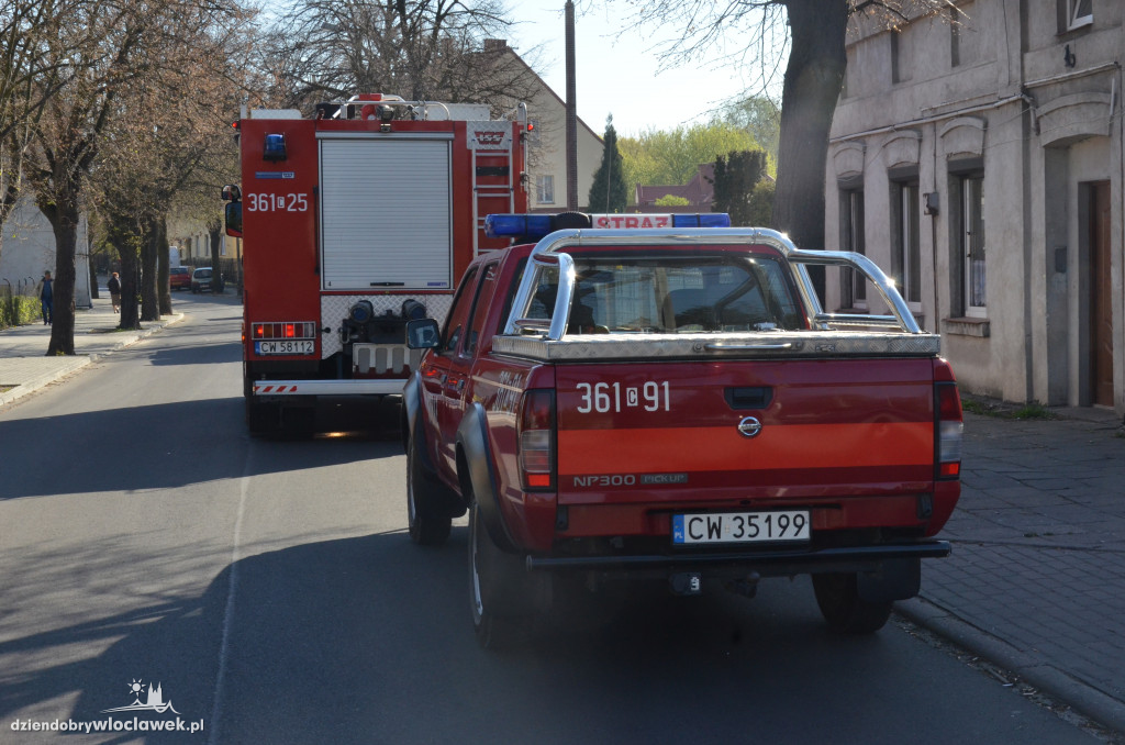 Pożar w pustostanie przy Szpitalnej