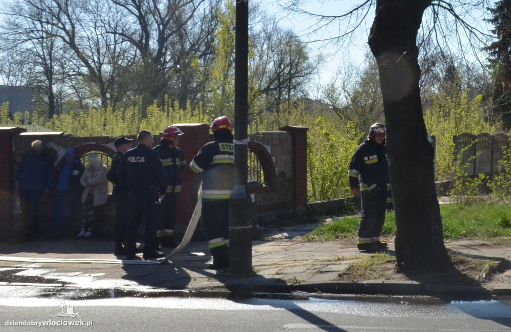 Pożar w pustostanie przy Szpitalnej