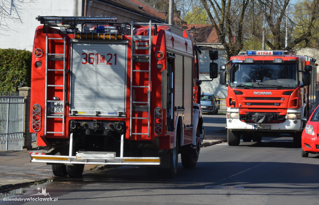 Pożar w pustostanie przy Szpitalnej