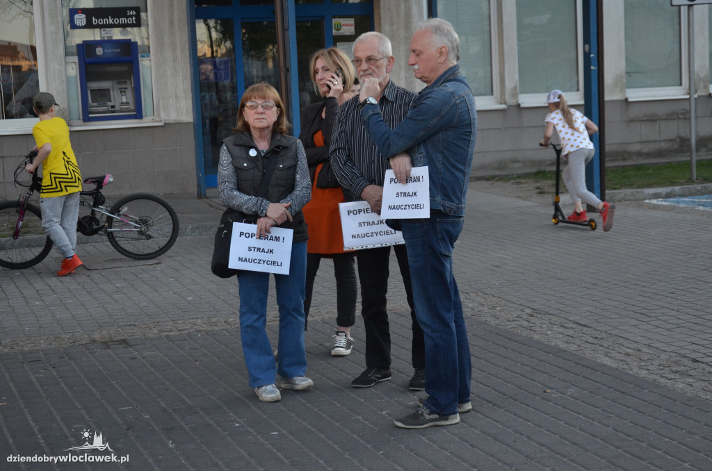 II Wiec Poparcia Strajkujących Nauczycieli