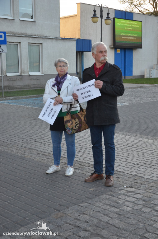 II Wiec Poparcia Strajkujących Nauczycieli