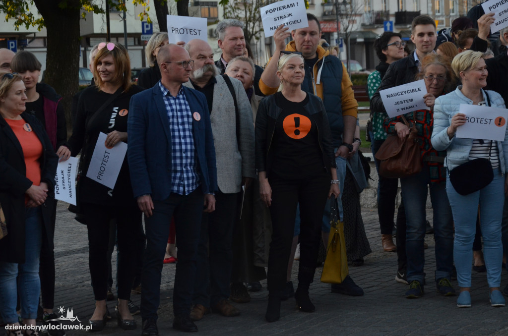 II Wiec Poparcia Strajkujących Nauczycieli