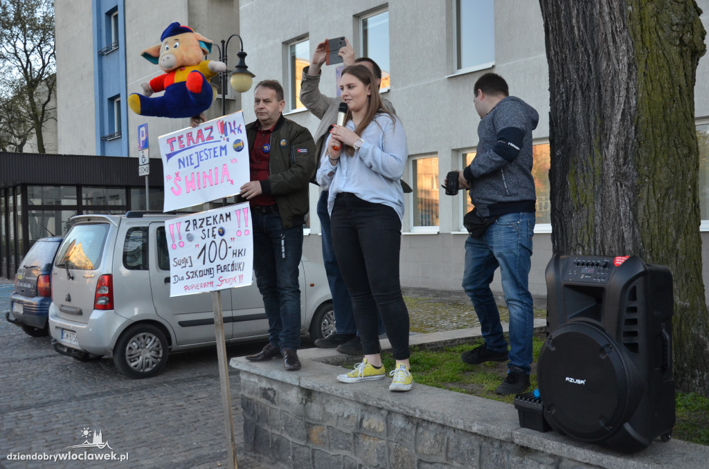 II Wiec Poparcia Strajkujących Nauczycieli