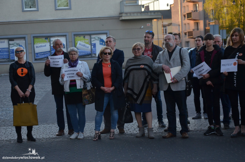 II Wiec Poparcia Strajkujących Nauczycieli