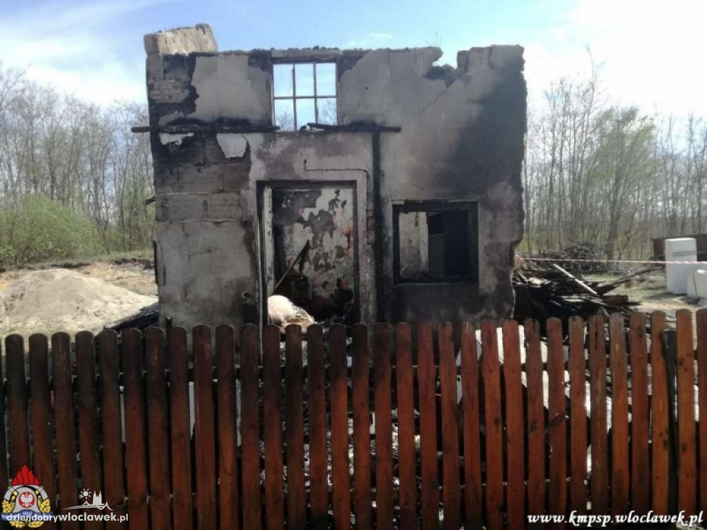 W pożarze zginął 56-letni mężczyzna