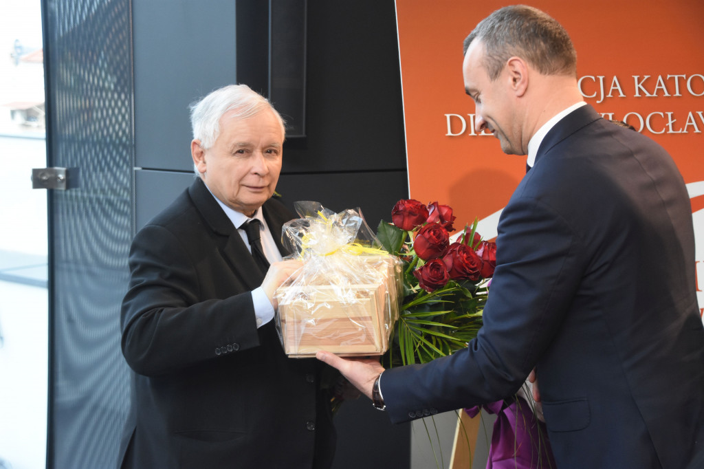 Jarosław Kaczyński we Włocławku