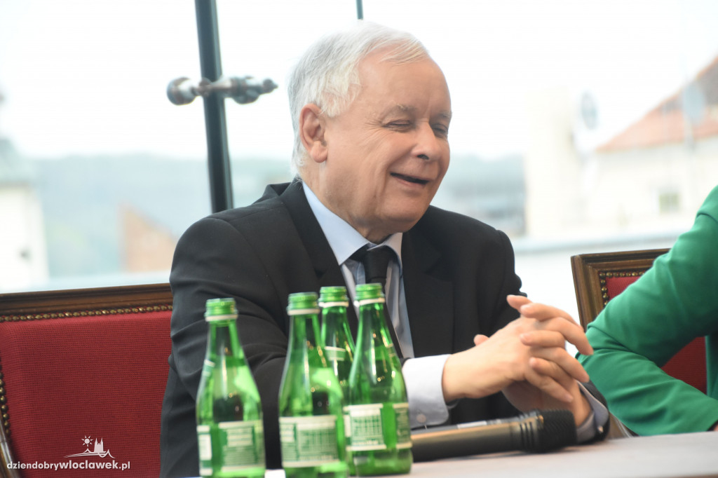 Jarosław Kaczyński we Włocławku