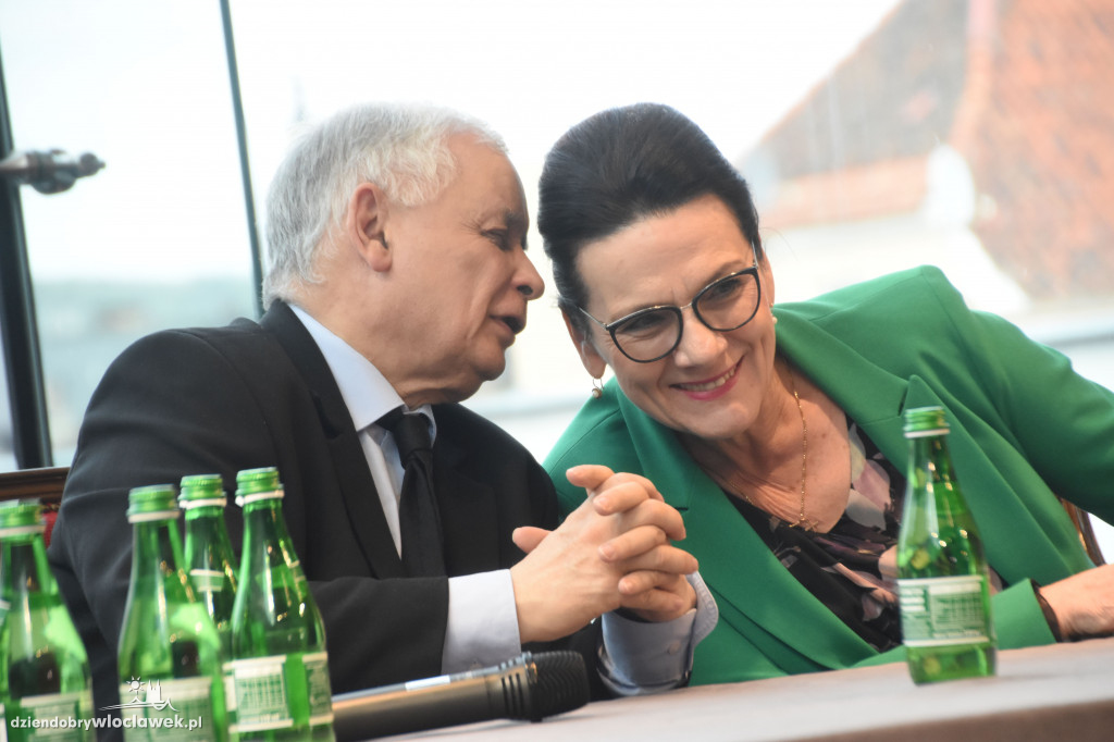 Jarosław Kaczyński we Włocławku
