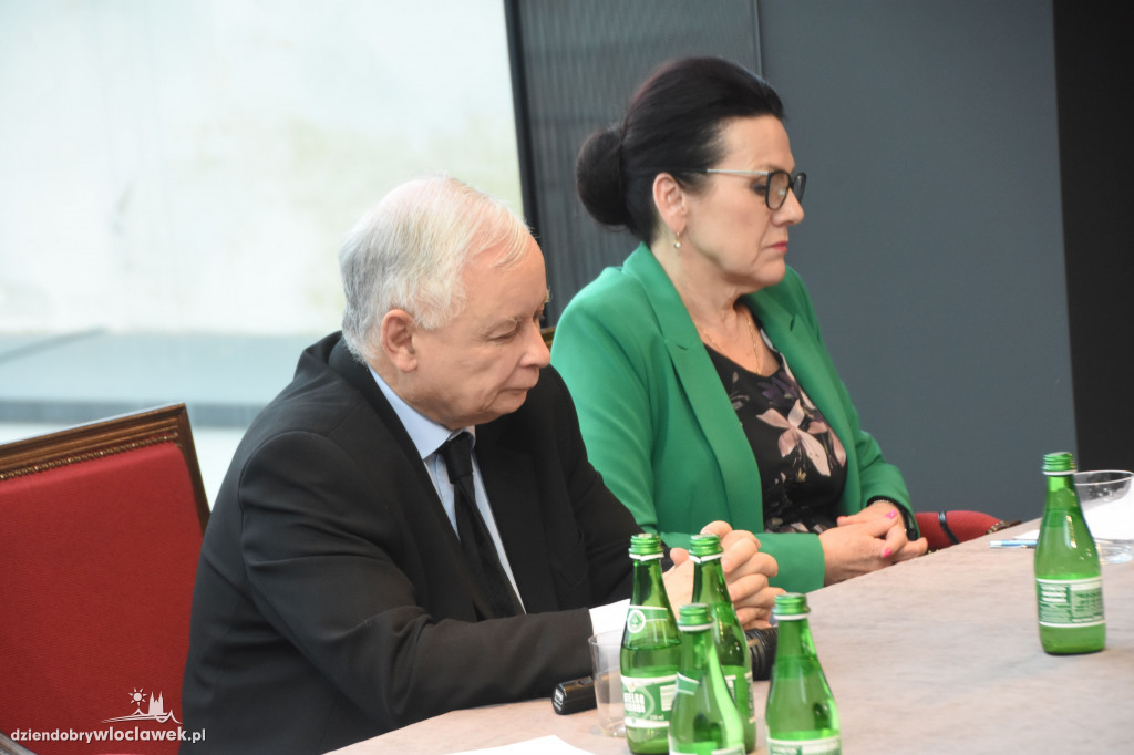 Jarosław Kaczyński we Włocławku