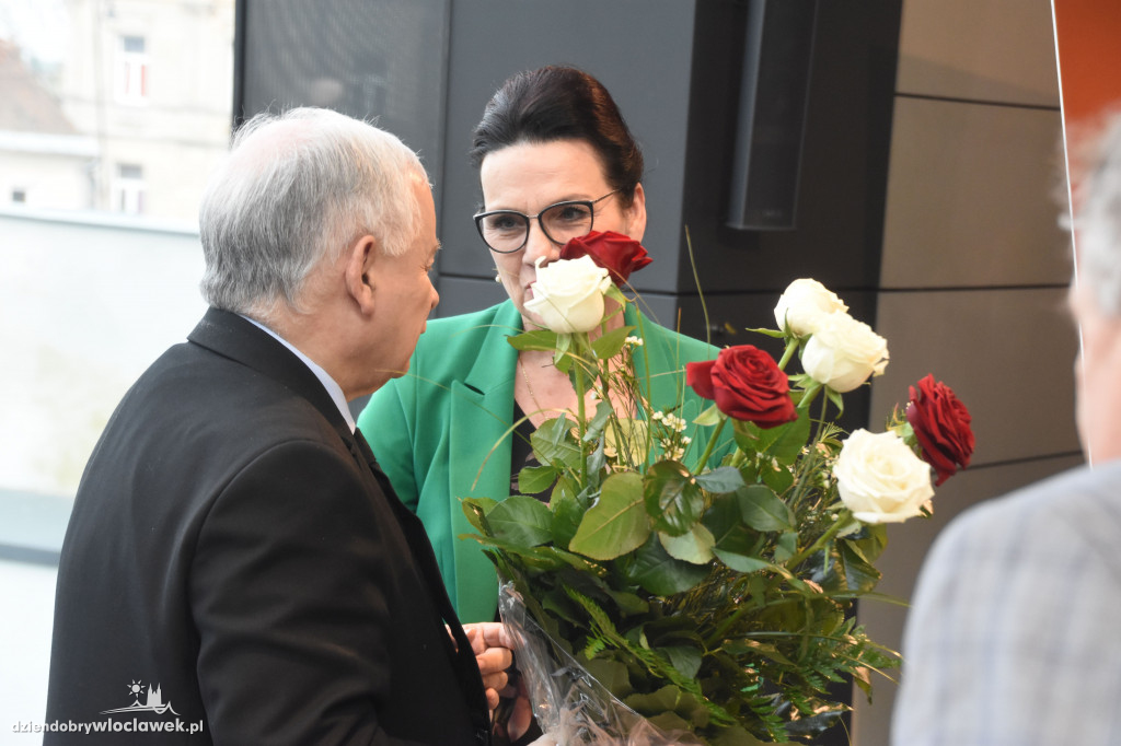 Jarosław Kaczyński we Włocławku
